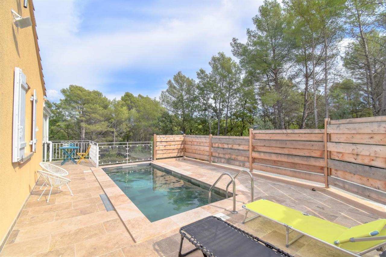 Charmante Maison Climatisee Avec Piscine Draguignan Esterno foto